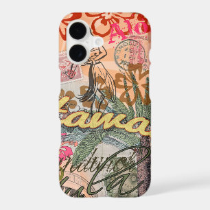 Hawaii Hula Voyage Fleur Vintage