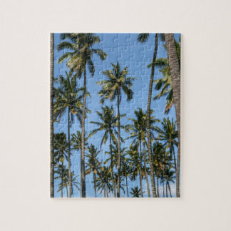 Hawaii Island Travel Exotic Beach Palm Trees Jigsaw Puzzle