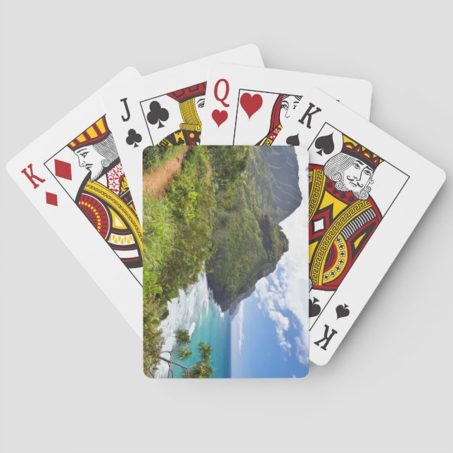 Hawaii, KALALAU TRAIL Playing Cards (Back)