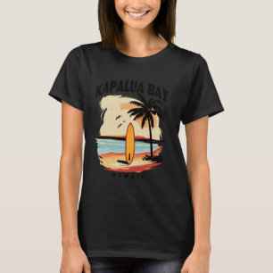 Hawaii Kapalua Bay Surfboard Surfing Men Women T-Shirt