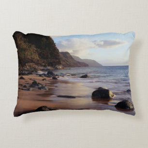 Hawaii, Kauai, Haena State Park 2 Accent Pillow