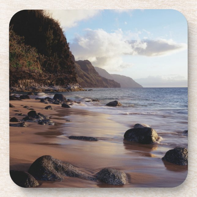 Hawaii, Kauai, Haena State Park 2 Coaster (Front)