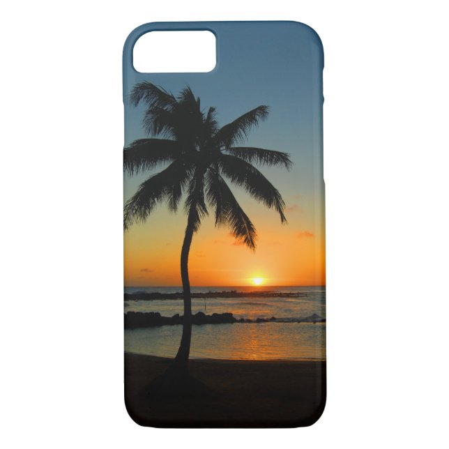 Hawaii Kauai iPhone 7 case - Poipu Beach Sunset (Back)