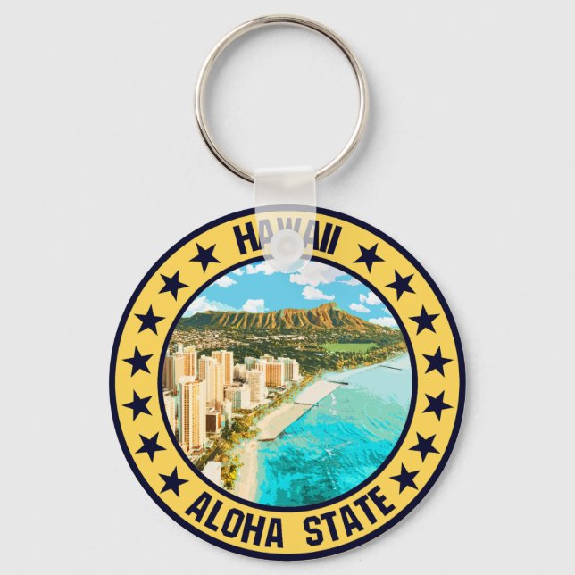 Hawaii                                             keychain (Front)