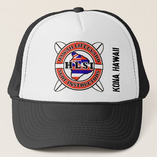 Hawaii lfieguard Surf Instructors Hat (Front)