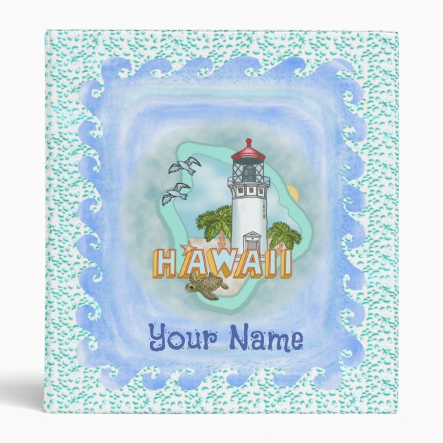 Hawaii Lighthouse binder (Front)