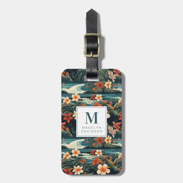 Hawaii Luggage Tag (Front Vertical)