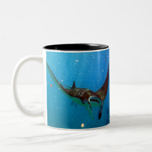 Hawaii Manta Ray Two-Tone Coffee Mug