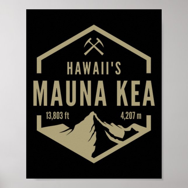 Hawaii Mauna Kea  Poster (Front)