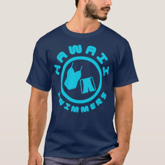 Hawaii nageurs bleu clair TShirt