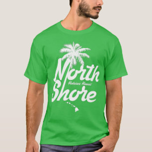 Hawaii North Shore Haleiwa Palm Tree 1  T-Shirt