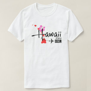Hawaii O'ahu HNL Airport T-Shirt