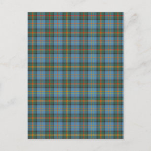 Hawaii official state tartan postcard