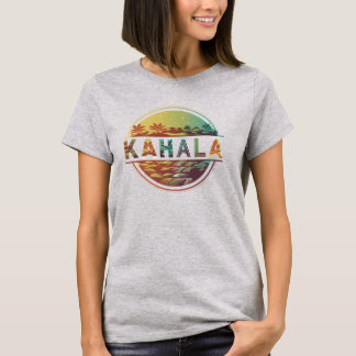 Hawaii Palm Beach Tropical, Kahala Beach. T-Shirt