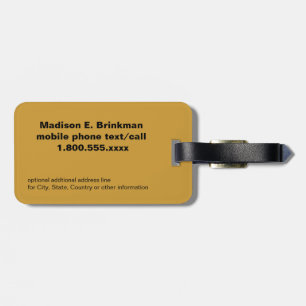 Hawaii Palm TreeTag Luggage Tag