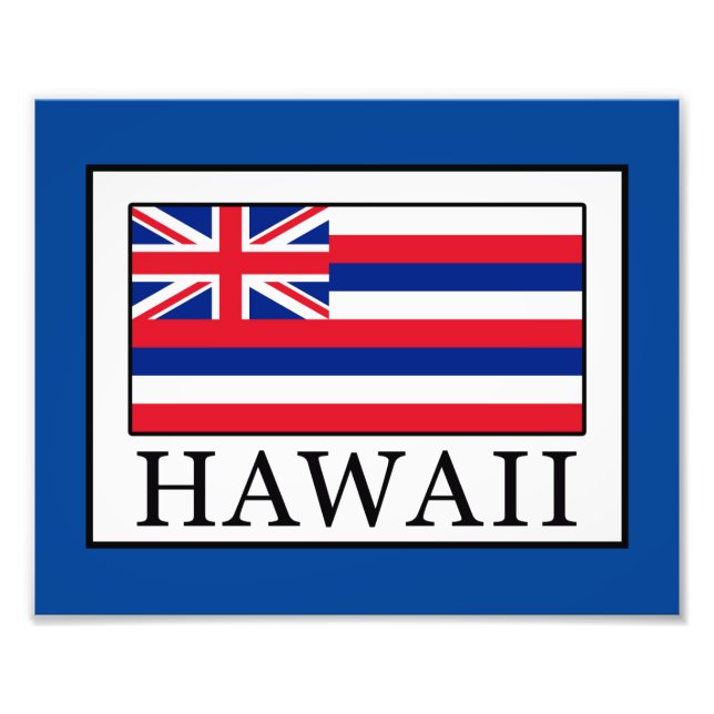 Hawaii Photo Print (Front)