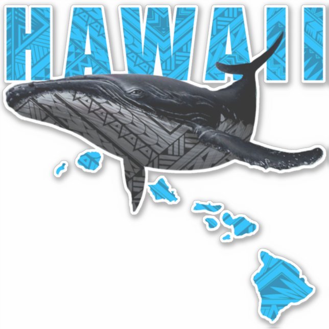 HAWAII POLYNESIAN TRIBAL HUMPBACK HAWAII ISLANDS (Front)