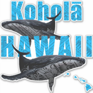 HAWAII POLYNESIAN TRIBAL HUMPBACKS HAWAII ISLANDS