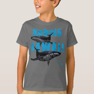 HAWAII POLYNESIAN TRIBAL HUMPBACKS HAWAII ISLANDS T-Shirt