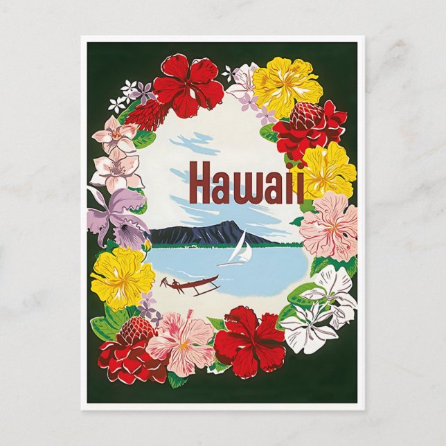 Hawaii Post Card (Front)