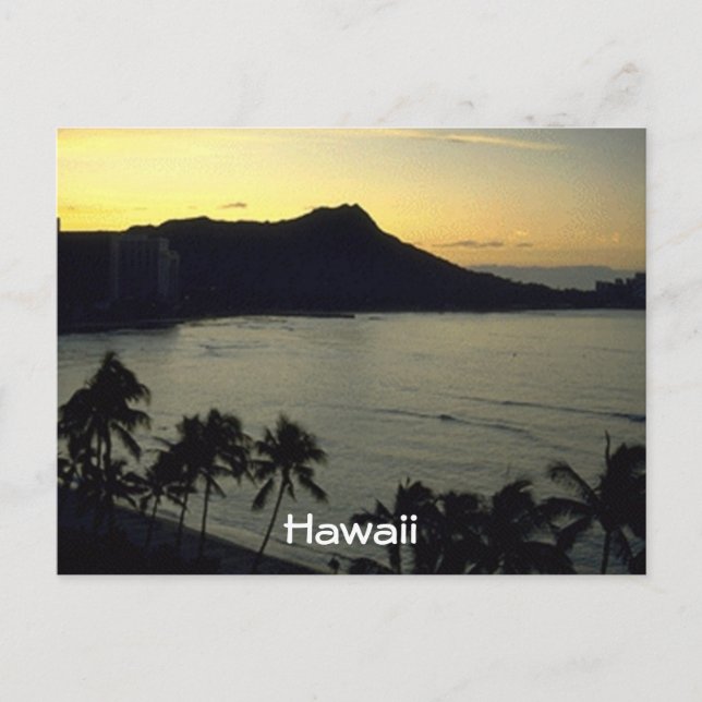 Hawaii Postcard (Front)