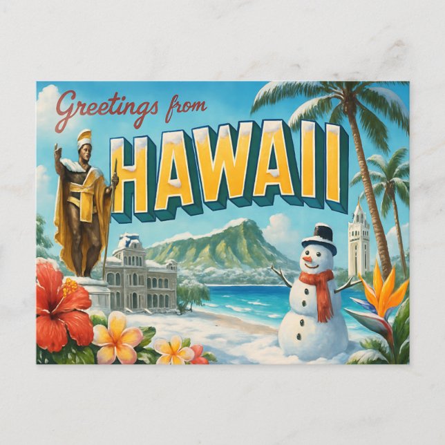 HAWAII Postcard (Front)