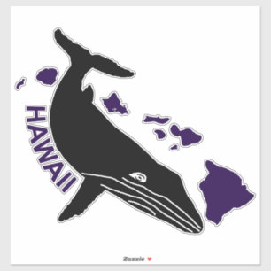 Hawaii Purple Islands Humpback