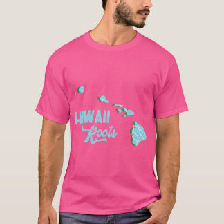 Hawaii Roots Aqua Green T-Shirt