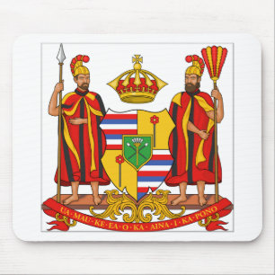 Hawaii Royal Coat of Arms Mouse Pad