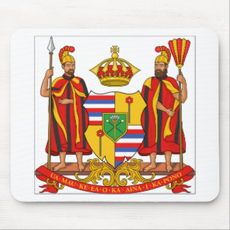 Hawaii Royal Coat of Arms Mouse Pad