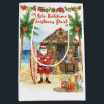 Hawaii Santa Claus Christmas in Hawaii Medium Gift Bag<br><div class="desc">Hawaii Santa Claus Christmas in Hawaii Small Gift Bag 

for Coach,  Instructor,  teacher,  friends,  mom,  dad,  girlfriend/boyfriend,  co-worker,  hostess,  neighbour,  him/her,  couples,  grandparents,  boss,  friend,  family,  in-laws,  squad,  team,  for Coach,  Instructor,  teacher, </div>