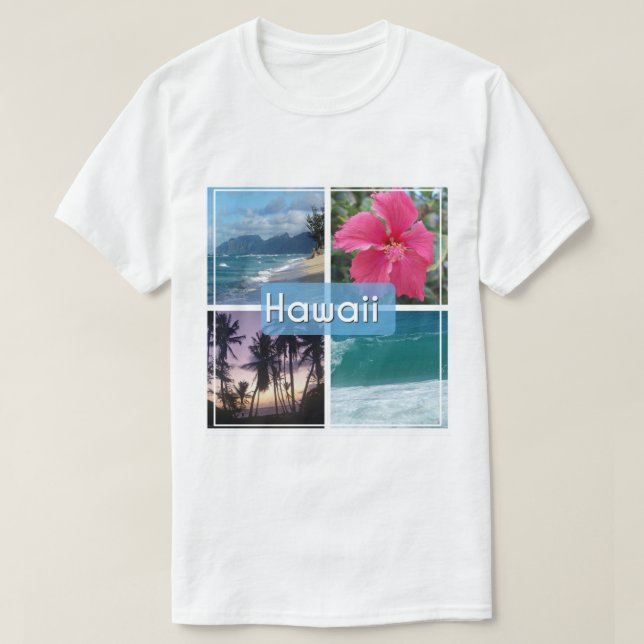 Hawaii Seascape T-Shirt (Design Front)
