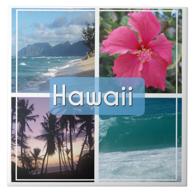 Hawaii Seascape Tile (Front)
