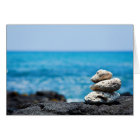 Hawaii Shoreline - White Coral, Black Lava Rocks