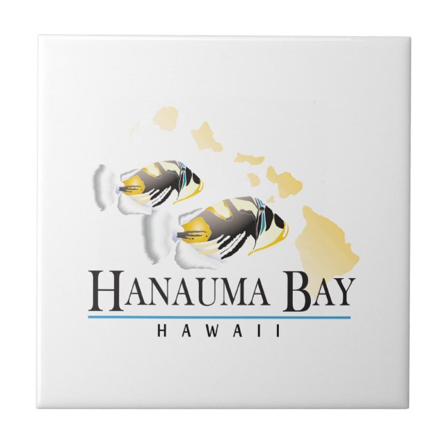 Hawaii State Fish - Humuhumunukunukuapua'a Tile (Front)