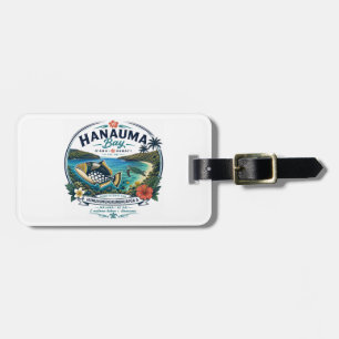 Hawaii State Fish Luggage Tag