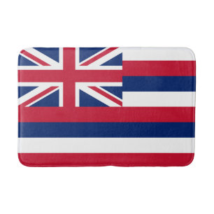 Hawaii State Flag Bath Mat