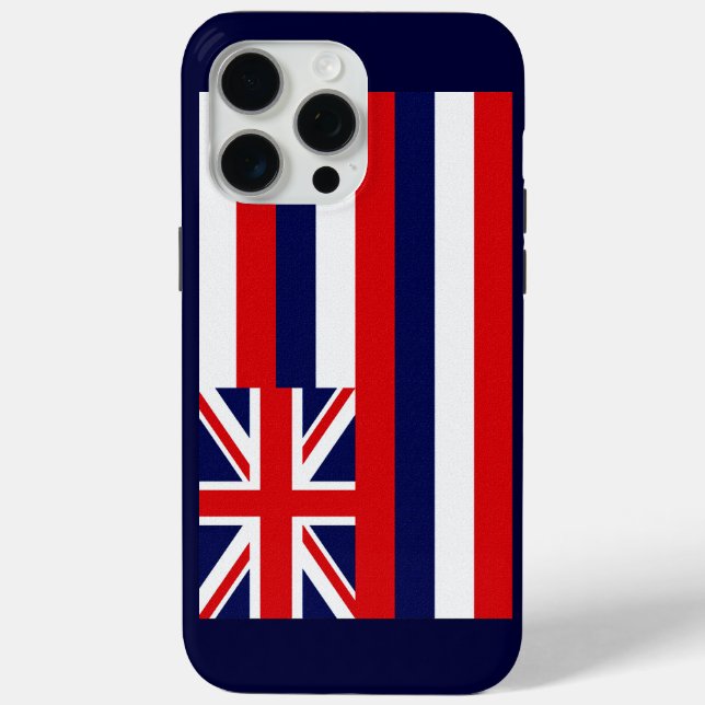 Hawaii State Flag Case-Mate iPhone Case (Back)