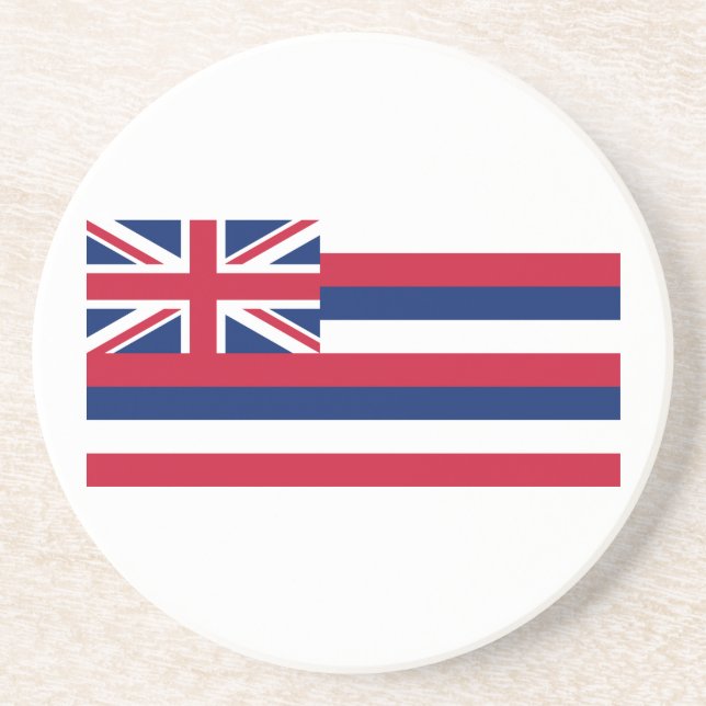 Hawaii State Flag Coaster (Front)