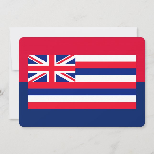 Hawaii State Flag Design Decor (Front)