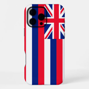 Hawaii State Flag Design iPhone 16 Pro Max Case
