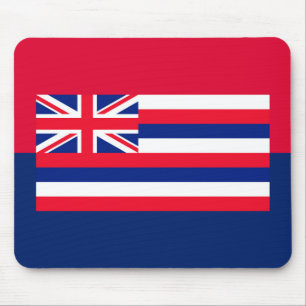 Hawaii State Flag Design Mouse Pad
