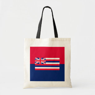 Hawaii State Flag Design Tote Bag