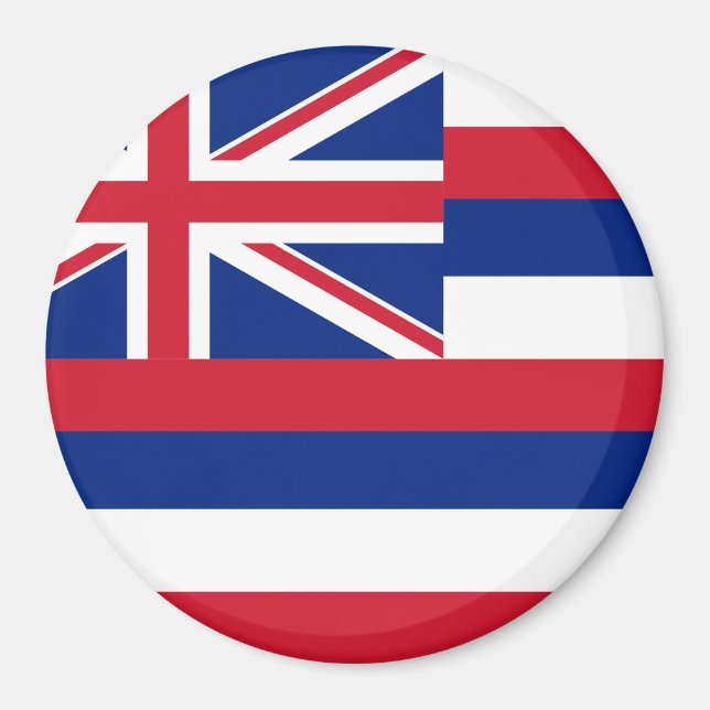 Hawaii State Flag Magnet (Front)