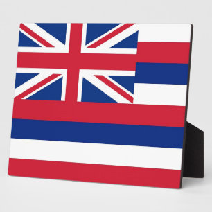 Hawaii State Flag Plaque