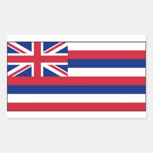 Hawaii State Flag Sticker