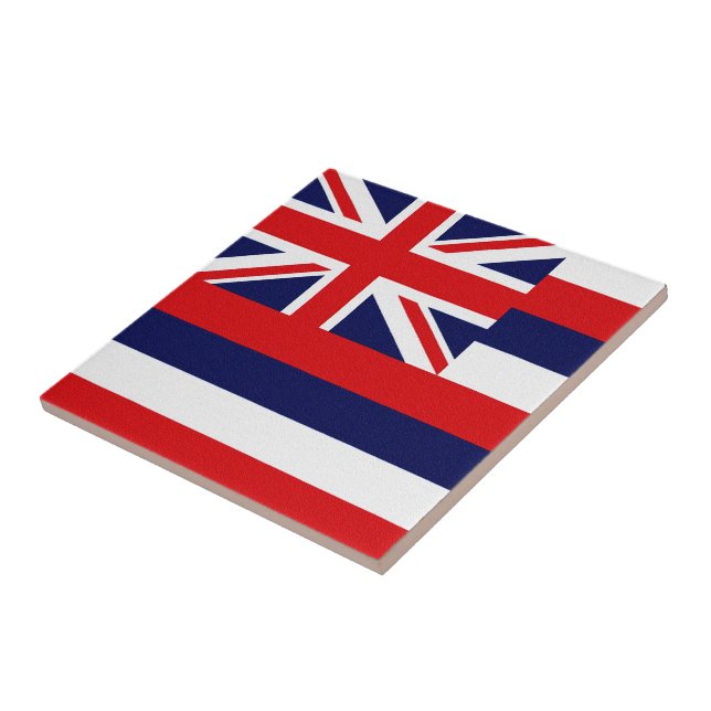 Hawaii State Flag Tile (Side)