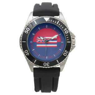 Hawaii State Flag Watch Design