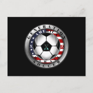 Hawaii State Generation X American Soccer Postcard