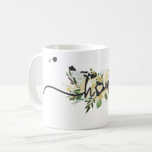 Hawaii State Personalized Your Home City Rustic Coffee Mug